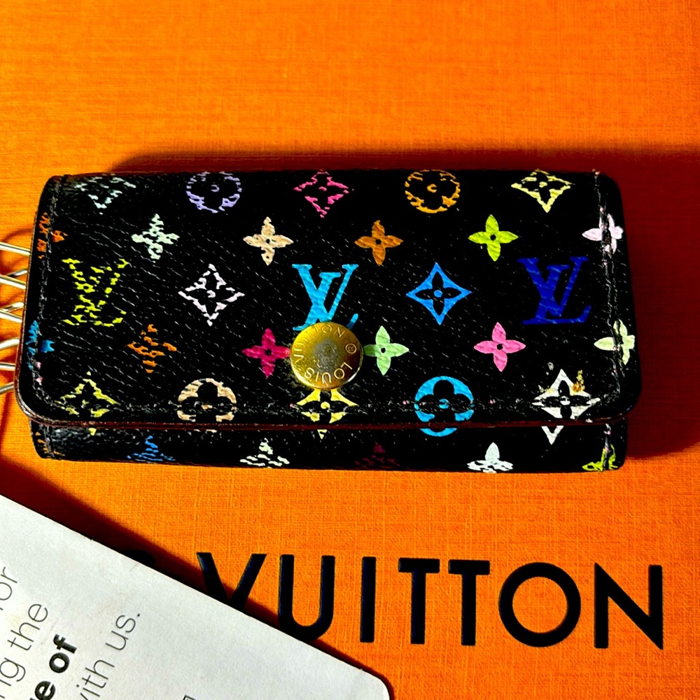 Louis Vuitton multicolor kit wallet